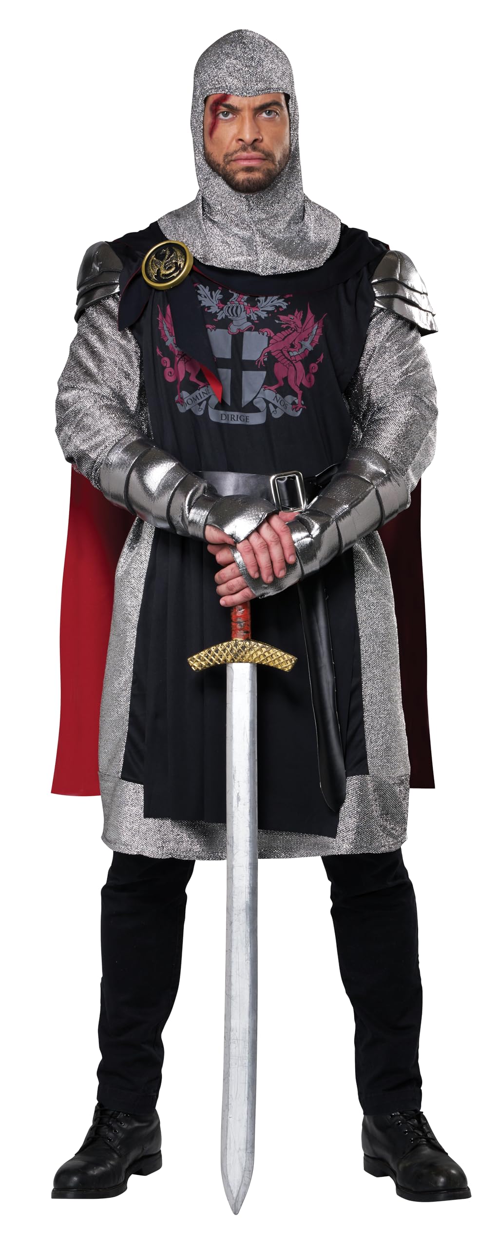 California Costumes, Medieval Knight Costume, Men's Large/X-Large