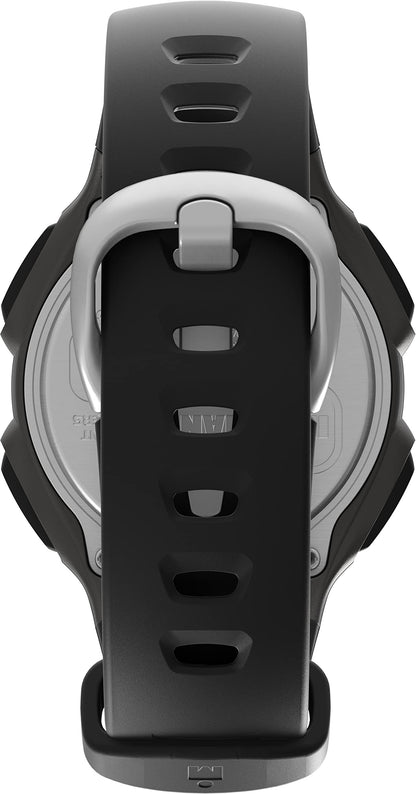 Timex Men's Ironman Triathlon Classic 30 38mm Watch – Gray Case with Black Resin Strap