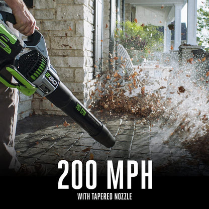 EGO Power+ LB7654 56-Volt 765 CFM Brushless Cordless Leaf Blower, 5.0Ah Battery, 320W Charger Included Plus Extra BA1400T 2.5Ah Battery