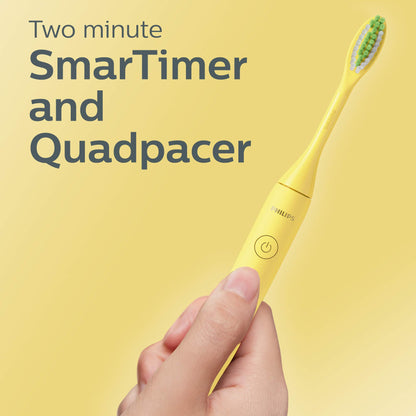 Philips Sonicare Battery Toothbrush, Mango Yellow, HY1100/02