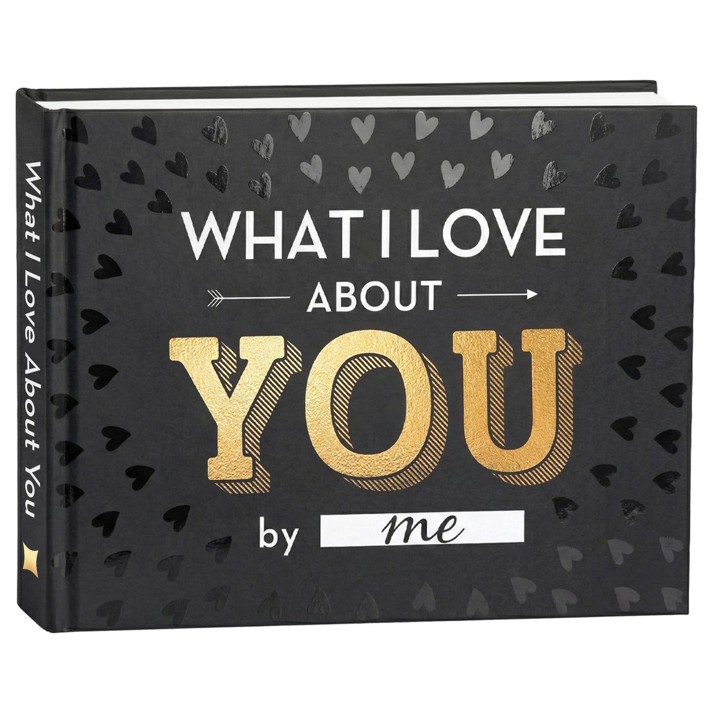 What I Love about You Book - Valentines Day Gifts for Him, Her - Fill-in-the-Blank Book for Men, Boyfriend, Husband, Women, Girlfriend, Wife, Him, Her - Couples Gifts for Anniversary, Christmas & More