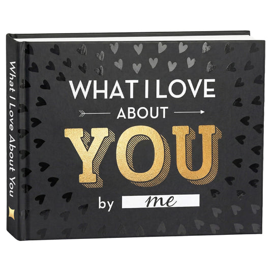 What I Love about You Book - Valentines Day Gifts for Him, Her - Fill-in-the-Blank Book for Men, Boyfriend, Husband, Women, Girlfriend, Wife, Him, Her - Couples Gifts for Anniversary, Christmas & More