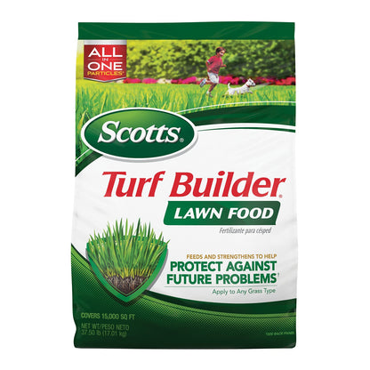 Scotts Turf Builder Lawn Food - Fertilizer for All Grass Types, 15,000 sq. ft., 37.50 lbs.