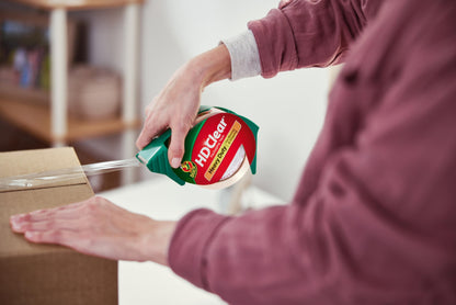 Duck HD Clear Packing Tape Refills - 6 Rolls of Strong Heavy Duty Packing Tape for Shipping and Moving, Boxes and Packaging - 1.88 In. x 54.6 Yards - 3" Core - Clear (441962)