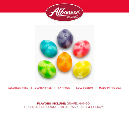 Albanese World's Best Eggstravagant Gummies, Great Easter Basket Stuffers, 5lbs of Easter Candy, Celebrate with Bulk Candy