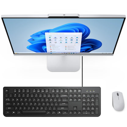 Lenovo 24 All-in-One Desktop Computer for Home Office, 23.8" FHD Business AIO, Intel 8-Core Processor (Beat i5-1140G7), 32GB DDR4 RAM, 1TB PCIe SSD, WiFi 6, Bluetooth 5.2, Windows 11 Pro, Vent-Hear