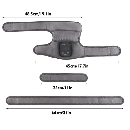 NORTHERN BROTHERS Massager for Knee Pain Relief, Knee Heating Pad for Knees to Keep Warms, Heated Knee Brace Wraps for Elbow and Shoulder Relief