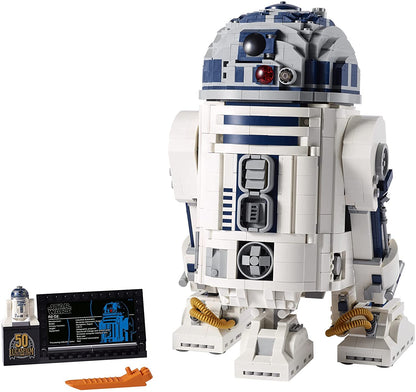 LEGO Star Wars R2-D2 Building Set - Collectible 3D Puzzle for Adults, Ages 18+ - Display for Room or Office Desk - Info Plaque Included - Gift Idea for Fans - 75308