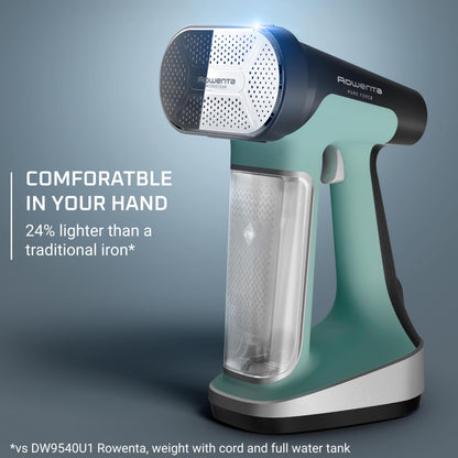 Rowenta Handheld Steamer for Clothes, Pure Force 2in1 Steamer & Iron, 1875W, Vertical/Horizonal Steaming & Ironing, Lightweight, Auto-off, XL power, 1875 Watts, DR8822