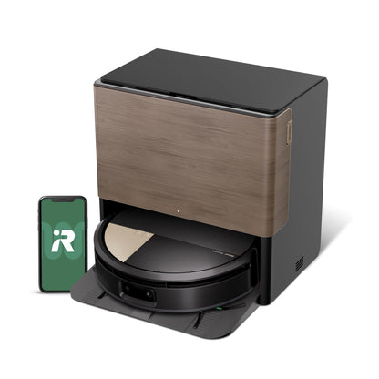 iRobot Roomba Max 705 Combo Robot Vacuum & Mop + AutoWash Dock – Extending Self-Cleaning Roller Mop, Retractable Mop Cover, Dual Brushes, Self-Empties, Heat-Washes & Dries, Avoids Obstacles, LiDAR