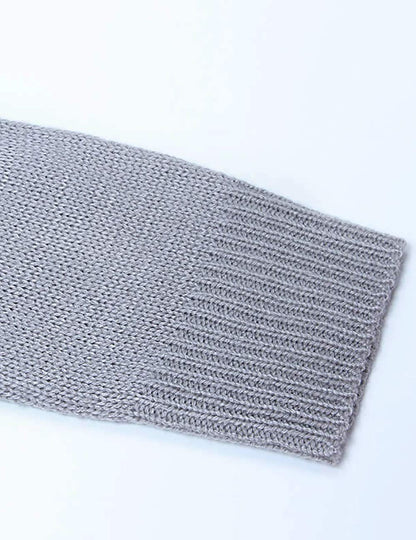 shermie Women's Pullover Sweaters Long Sleeve Crew Neck Casual Front Big Cute Heart Sweater Large Grey