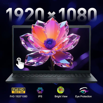 Dell Inspiron 15.6" FHD Touchscreen Laptop, 13th Gen Intel Core i5 (Beat i7-1250U), 12GB RAM, 768GB Storage (256GB PCIe SSD + 512GB External), Anti-Glare, Win 11 with MS Office, Long Battery Life