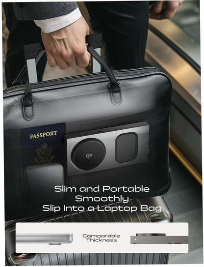 LISEN Qi2 Charging Station for iPhone 17 Pro Max, Magsafe Charger 3 in 1 15W Fast Charging, Magsafe Charger Stand Pad Dock for iPhone and Watch Charging Station for iPhone 16 15 Pro Max Airpods, Gold