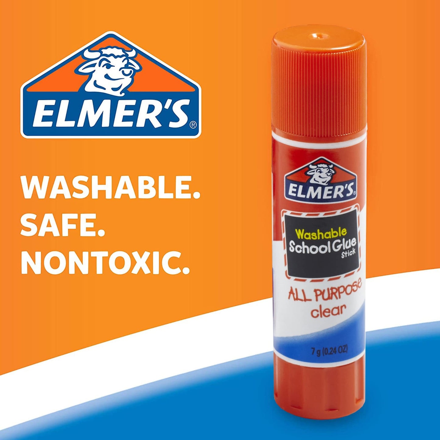 Elmer's All Purpose School Glue Sticks, Washable, 7 Grams, 30 Count