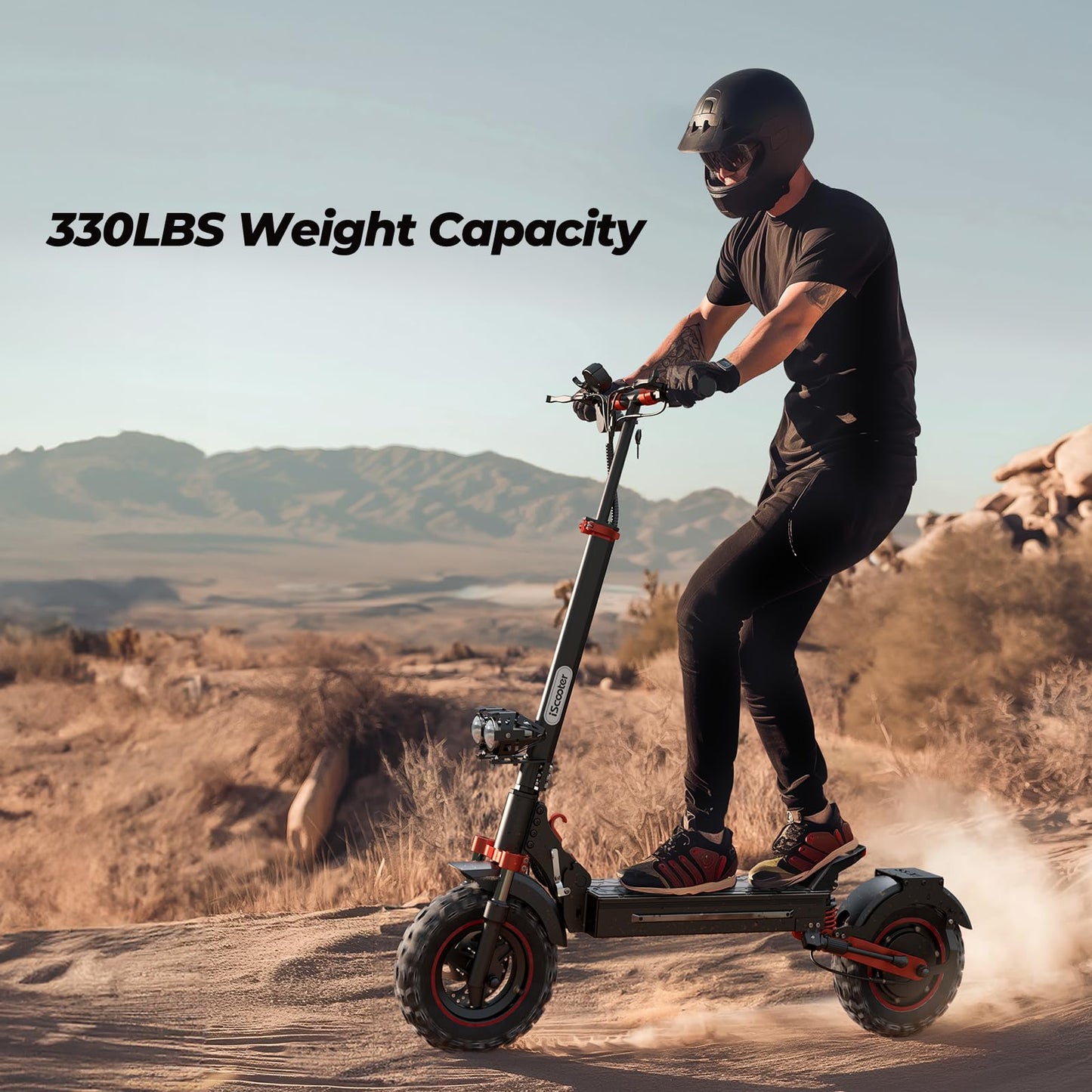 iScooter Electric Scooter Adults, 1000W Motor Up to 28 MPH Top Speed & 40 Miles Long Range E Scooter, 11" Off-Road Pneumatic Tire Scooter for Adults