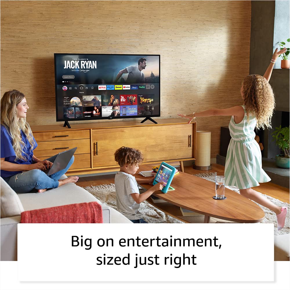 Amazon Fire TV 40" 2-Series, HD smart TV with Fire TV Alexa Voice Remote, stream live TV without cable