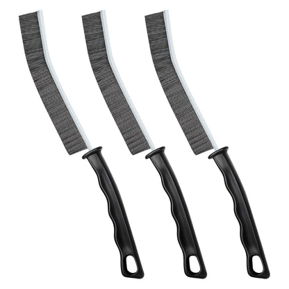 Crevice Cleaning Brush，Hard-Bristled Grout Brush，2024 New Multifunctional Gap Cleaning Brush Tool，Dead Corners Brushes for Bathroom Kitchen Tiles Window Door Slots，3pcs