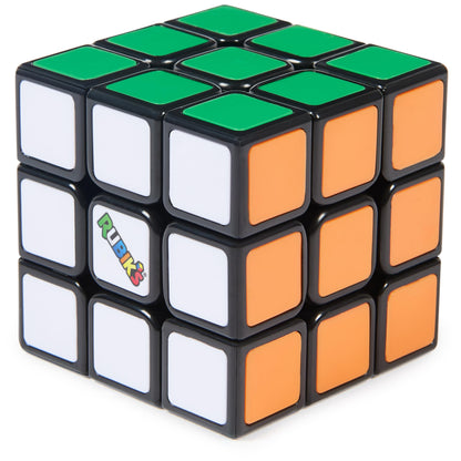 Rubik’s Cube Coach Cube, Learn to Solve 3x3 Cube with Stickers, Guide, & Videos, Stress Relief Fidget Toy, Adult Toy Fidget Cube for Ages 8+