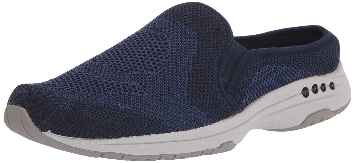 Easy Spirit Women's Takeknit 2 Clog, Dark Blue, 5.5