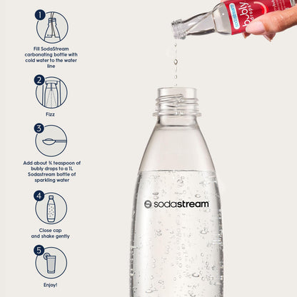 sodastream bubly Drops 3 Flavor Berry Bliss Variety, 4 Fl Oz