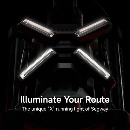 Segway ZT3 Pro Electric Scooter, Up to 24.9 MPH, 43.5-Mile Range, Dual Suspension, Flash Charge, 1600W Peak Motor, Off-Road Scooter for Adults UL Certified (UL2272/2271)