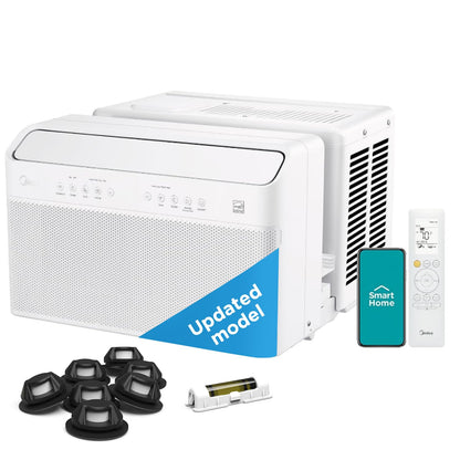 Midea MAW08V1QWT U-Shaped AC Window Air Conditioner