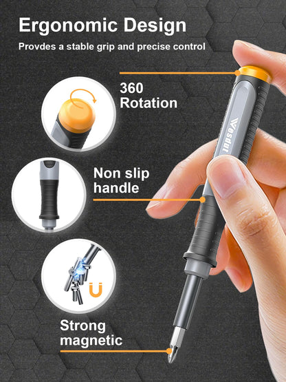 Wesdut 52in1 Precision Screwdriver Set, [Super Durable] Small Repair Kit, PC Accessories, PS5 Cleaning Kit, Tool Sets for Men, Fit MacBook, Computer, Laptop, Watch, PS4, Xbox, Eyeglass, Console More