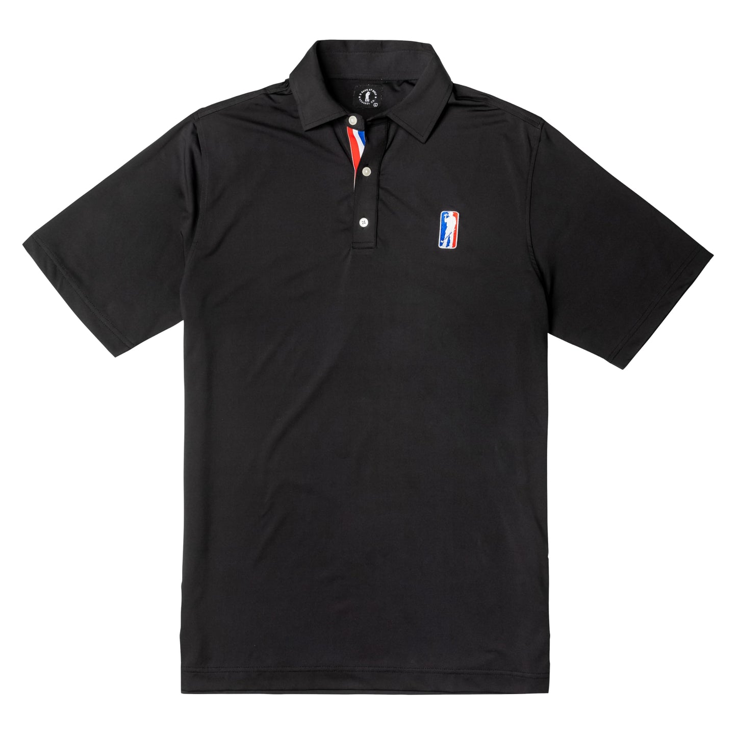 U Suck at Golf Men’s Golf Polo - Dry Fit Golf Polo Shirts for Men - High Performance Golf Club Apparel Company (Amatuer Tour Black, Medium)