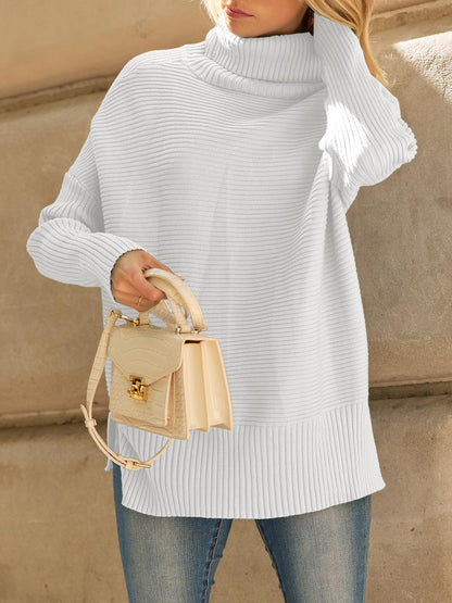 LILLUSORY Womens Turtleneck Oversized Tunic Early Fall Fashion Must Have Sweaters 2025 Casual Long Pullover Plus Size Winter Cute Poncho Cozy Work Old Money Clothes Outfits Clothing Tops Leggings