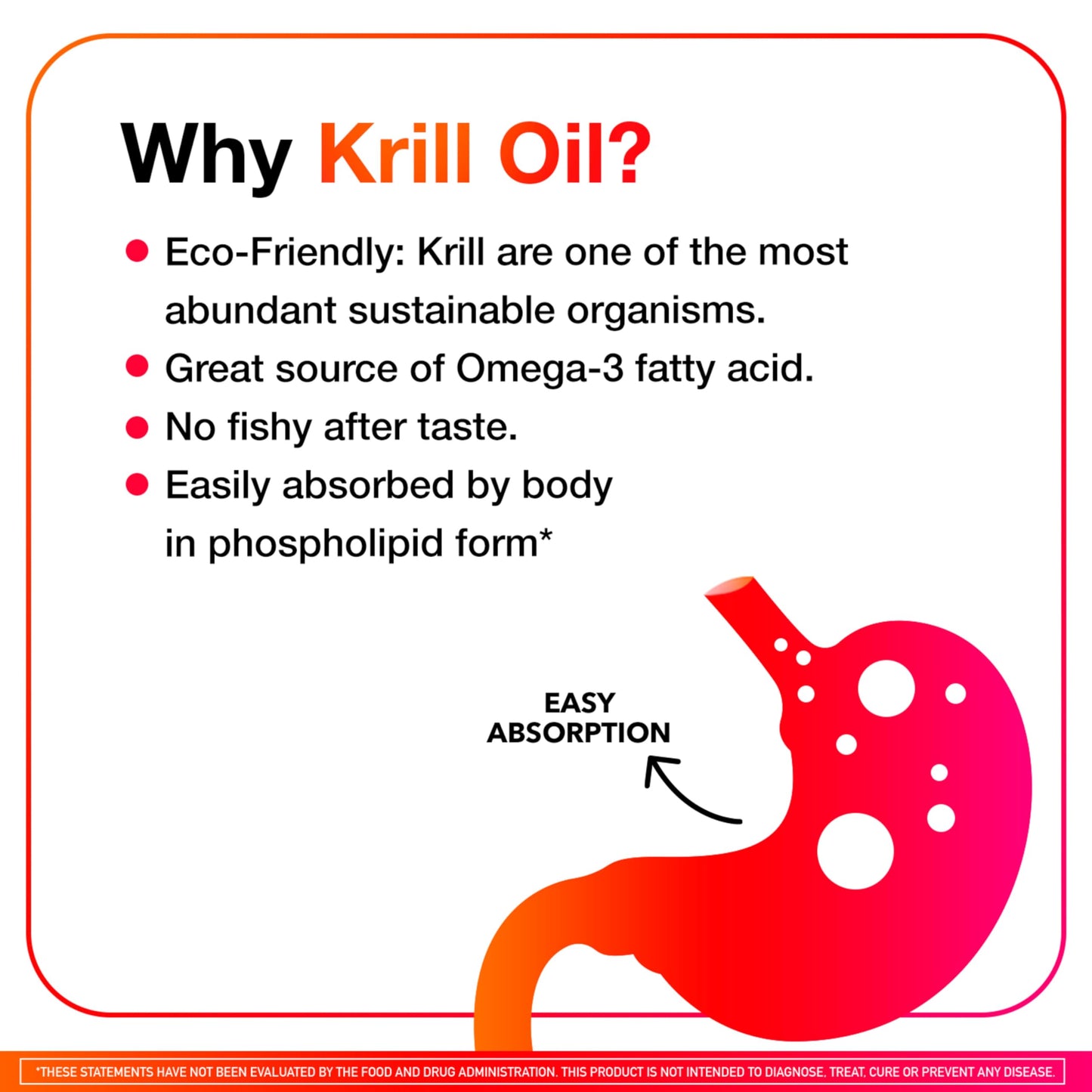 MegaRed Antarctic Krill Oil 750mg, Omega 3 Fatty Acid Supplement, Ultra Concentrate EPA & DHA Softgels, Antioxidant Astaxanthin, Heart Health Supplement with No Fish Oil Aftertaste, 80ct