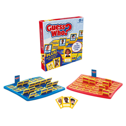 Hasbro Gaming Guess Who? People & Pets Board Game Edition | The Original Guessing Game for Girls & Boys | Ages 6+ (Amazon Exclusive)