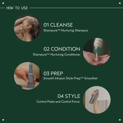 Aveda Shampure Nurturing Shampoo & Conditioner Gift Set | Daily Shampoo & Conditioner for Normal, Fine to Medium Hair | Silicone Free | Includes 2 Full Size Products