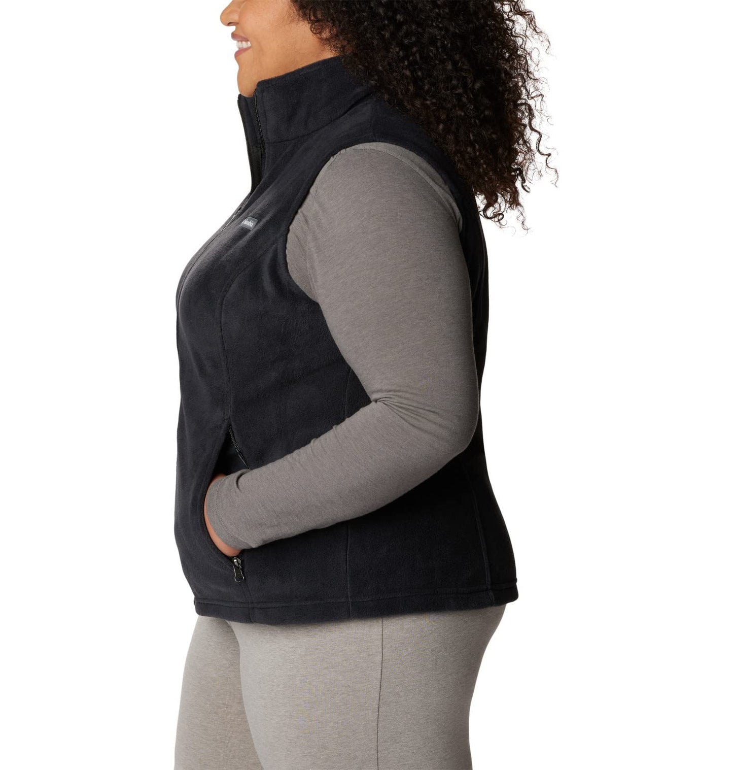 Columbia Womens Benton Springs Vest, Black, Medium