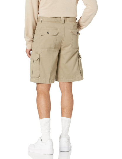 Amazon Essentials Men's Classic-Fit Cargo Short (Available in Big & Tall), Dark Khaki Brown, 36