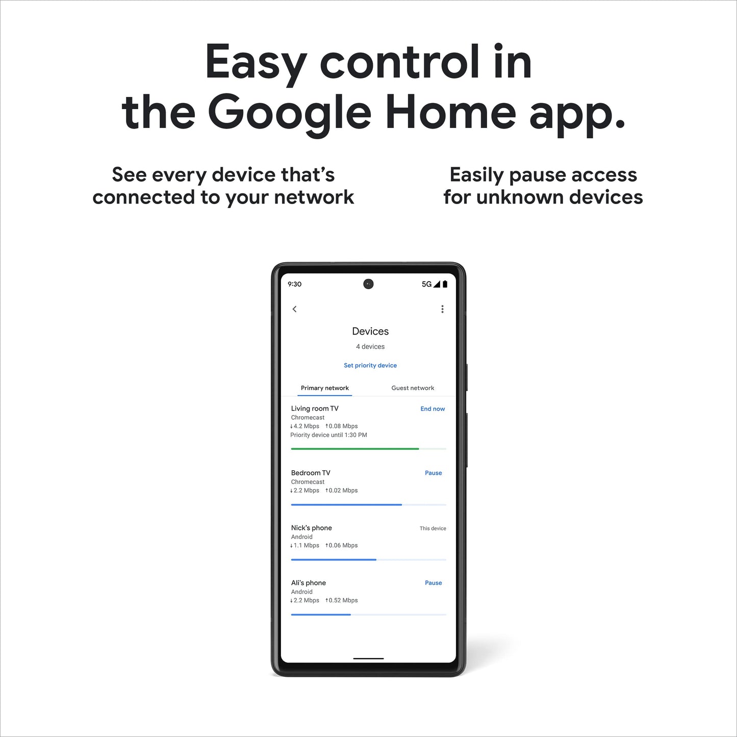 Google Nest WiFi Pro - 6E - Reliable Wi-Fi System with Fast Speed and Whole Home Coverage - Mesh Wi-Fi Router - 3 Pack - Snow, Linen, Fog
