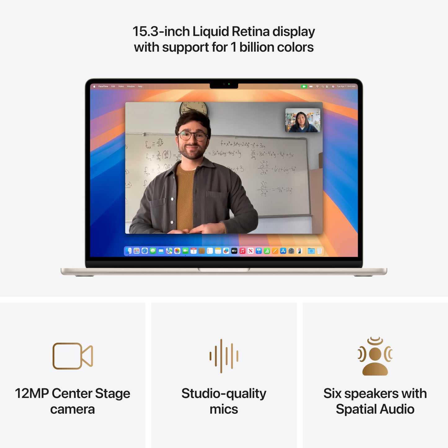 Apple 2025 MacBook Air 15-inch Laptop with M4 chip: Built for Apple Intelligence, 15.3-inch Liquid Retina Display, 24GB Unified Memory, 512GB SSD Storage, Touch ID; Starlight with AppleCare+ (3 Years)