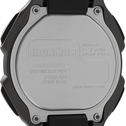 Timex Men's Ironman Triathlon Classic 30 38mm Watch – Gray Case with Black Resin Strap