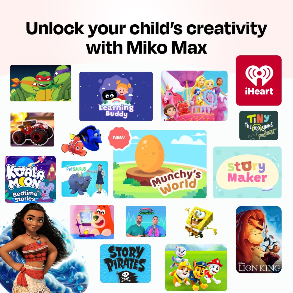 Miko 3 AI Robot for Kids – Smart Educational & STEAM Learning Robot with Interactive Apps, Games, Stories & Activities for Girls & Boys Ages 5–10 | Blue