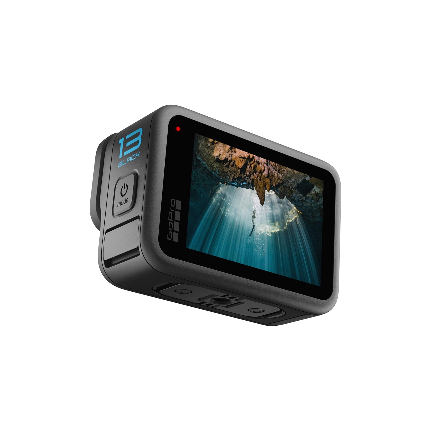 GoPro HERO13 Black Accessory Bundle - Includes The Handler, 2 Enduro Batteries, 2 Curved Adhesive Mounts, 64GB SanDisk MicroSD Card, and Carrying Case