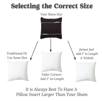 Euro Pillow Inserts 26 x 26 (Pack of 2, White), Down Feather Pillow Stuffer, Premium White Pillows for Bed, Couch, and Cushion