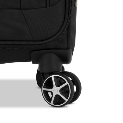 Samsonite Saire LTE Softside Expandable Luggage with Spinner Wheels, 3-Piece Set (20/25/28), Caribbean Blue