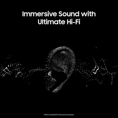 Samsung Galaxy Buds 3 Pro AI True Wireless Bluetooth Earbuds, Noise Cancelling, Sound Optimization, Redesigned Comfort Fit, White [US Version, Amazon Exclusive, 2Yr Warranty]