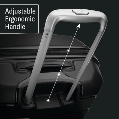 Samsonite Freeform 28-Inch Large Luggage with Dual 360° Spinner Wheels - Checked Suitcase - TSA Lock, Airline-Approved - Lightweight Durable Polypropylene Expandable Hardshell - Navy