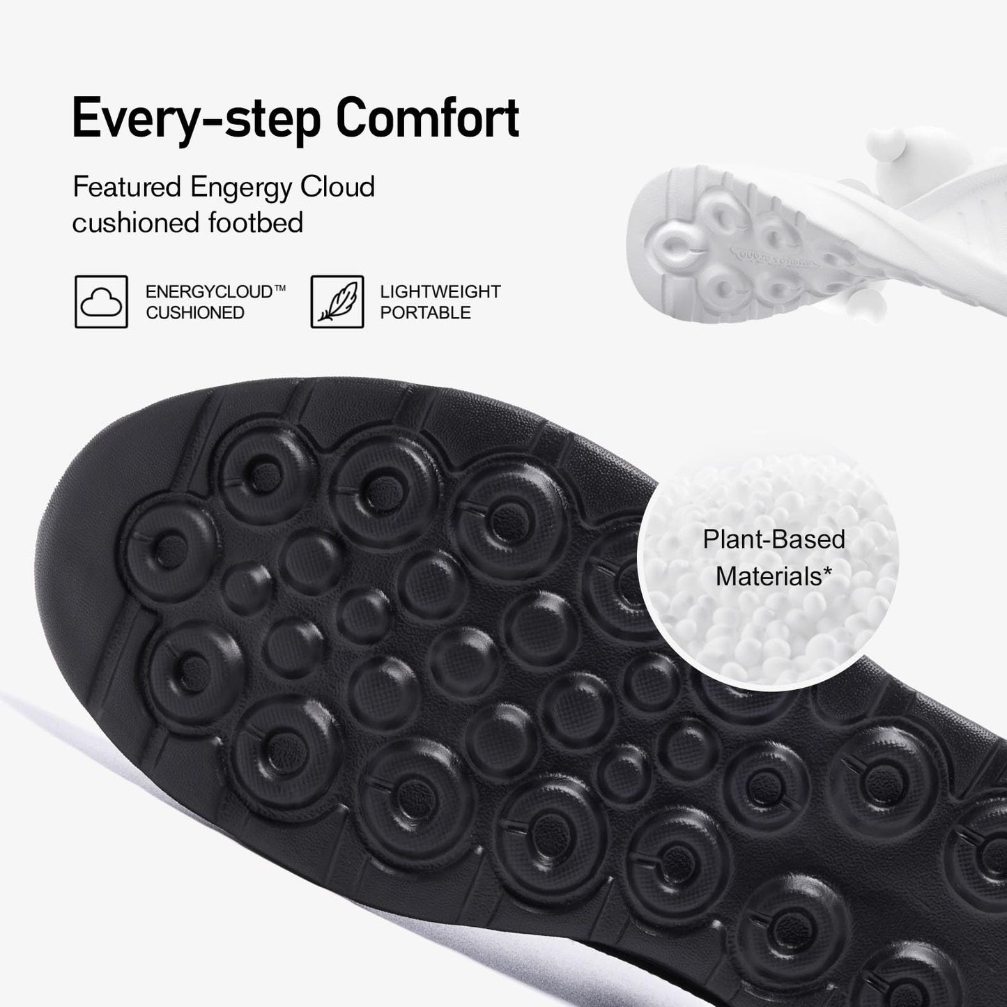 ALEADER Energycloud Slip On Shoes Women Tennis Walking Shoes Fashion Sneakers for Running Workout Sport Hands Free Lightweight Casual All Black Size 6 US