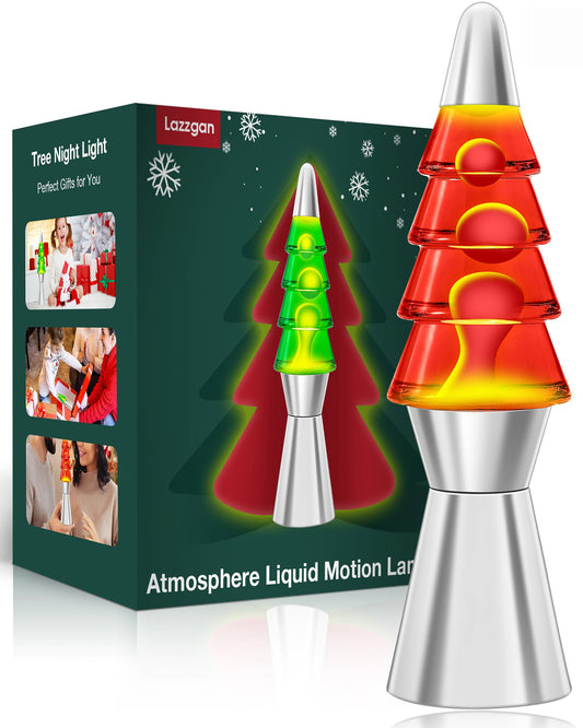 14.5 inches Liquid Motion Table Lamp: Tree Lave Lamp for Mother's Day/Mom Gifts, Mood Lighting Christmas Indoor Decorations Night Light for Kids and Adults