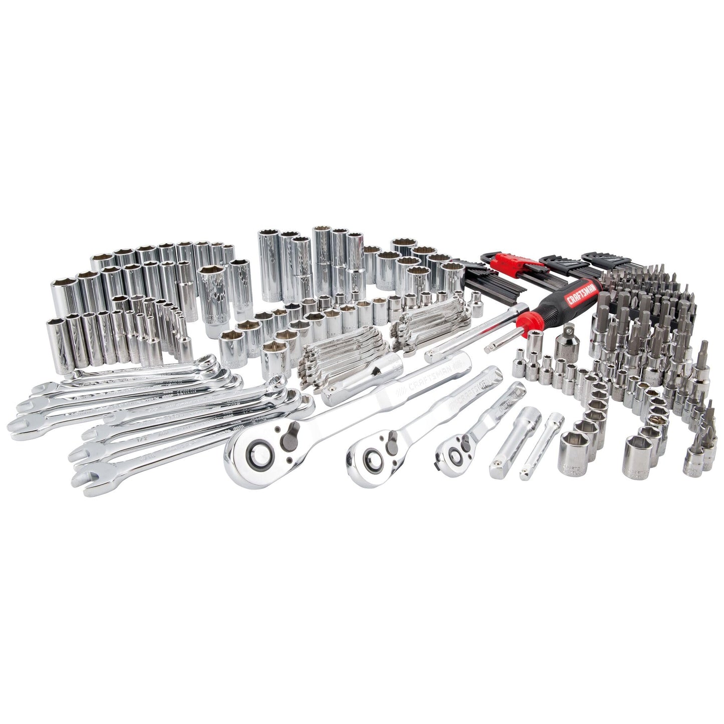 CRAFTSMAN VERSASTACK Mechanics Tool Set, 1/4 in, 3/8 in, and 1/2 in Drive, 230 Piece (CMMT45306)