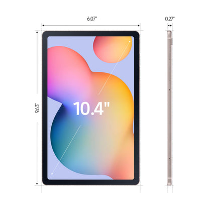 Samsung Galaxy Tab S6 Lite (2024) 10.4" 64GB WiFi Android Student Tablet, S Pen for Note-Taking, Gaming Ready, Long Battery Life, Expandable Storage, US Version, Chiffon Pink, Amazon Exclusive
