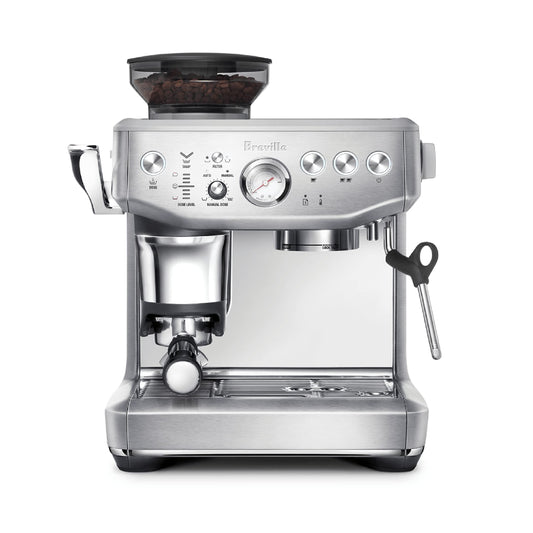 Breville Barista Express Impress Espresso Machine BES876BSS, Brushed Stainless Steel