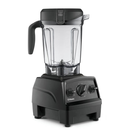 Vitamix Explorian Blender, Professional-Grade, 64 oz. Low-Profile Container, Black - 65542 (Renewed Premium)