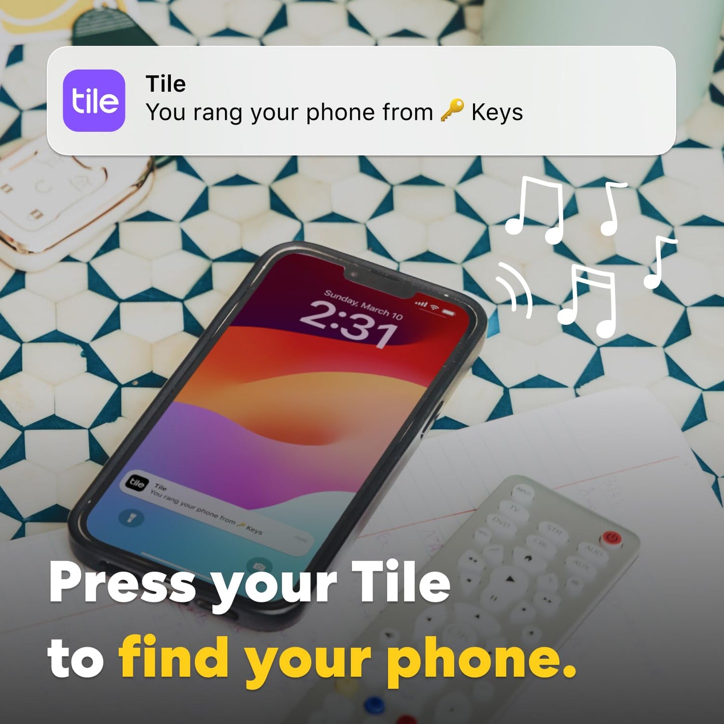 Tile by Life360 Pro (2024) - Powerful Bluetooth Tracker, Key Finder and Item Locator for Keys Bags, and More. Both iOS and Android Compatible. Phone Finder. 4-Pack (Black/White)